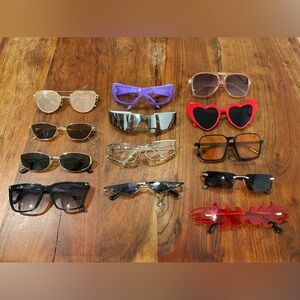 Women’s sunglasses — take ALL. Includes Tom Ford pair